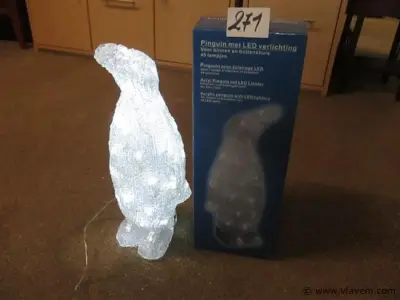 pinguin lamp – kavel bij Vlavem