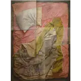 Kenne Gregoire – Het bed 1980acryl op doek165 x 125 cmges.Herk – kavel bij Zuydwal Veilingen