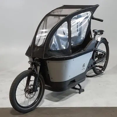 Elektrische bakfiets, Carqon – kavel bij Domeinen Roerende Zaken, Groningen