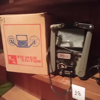 8mm filmviewer / filmeditor van het merk Ifoco (Viewer Editor) in originele doos lot 28 – kavel bij Goeiendeal, Lommel