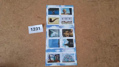 Belgische Postzegelstroken, René Magritte Kunst (2015). Onbeperkt geldig voor frankering – kavel bij Goeiendeal