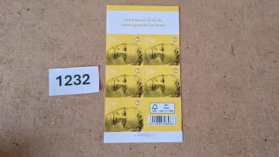 Belgische Postzegelstroken, Christian de Duve (2014). Onbeperkt geldig voor frankering – kavel bij Goeiendeal