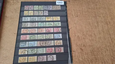 Verzameling klassieke Belgische postzegels waaronder Epauletten en Medaillons – kavel bij Goeiendeal