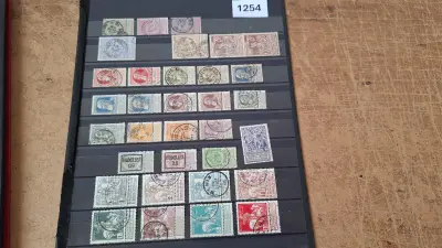 Verzameling klassieke Belgische postzegels – kavel bij Goeiendeal