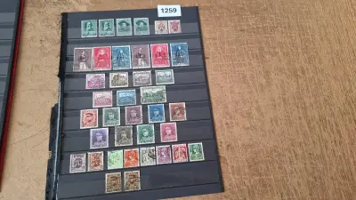 Verzameling klassieke Belgische postzegels – kavel bij Goeiendeal