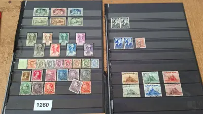 Verzameling klassieke Belgische postzegels – kavel bij Goeiendeal