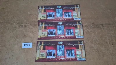 Postzegelvellen Volkstheater (3 stuks) – kavel bij Goeiendeal