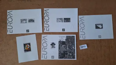 Zwart-witvellen Europa en scouts (5 stuks) – kavel bij Goeiendeal