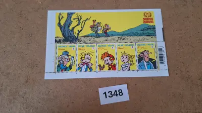 Postzegelvel 70 jaar Robbedoes / Spirou – kavel bij Goeiendeal
