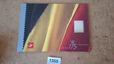 Herdenkingsboekje of luxevel 175 jaar België – kavel bij Goeiendeal