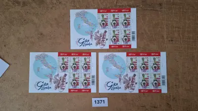 Postzegelvelletjes Giro d'Italia – kavel bij Goeiendeal