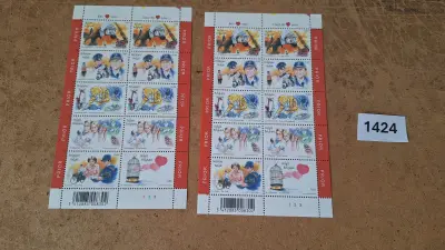 Postzegelvellen Een hart voor... met hulpdiensten zelfklevend Prior – kavel bij Goeiendeal