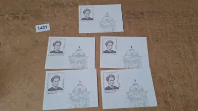 Postzegelvellen Koningin Fabiola – kavel bij Goeiendeal