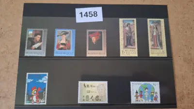 Diverse losse postzegels Vlaamse Primitieven, Musti en geschiedenis – kavel bij Goeiendeal