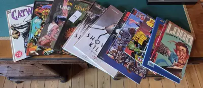 Lot strips en graphic novels waaronder Catwoman en Lobo lot 9 – kavel bij Goeiendeal, Jette
