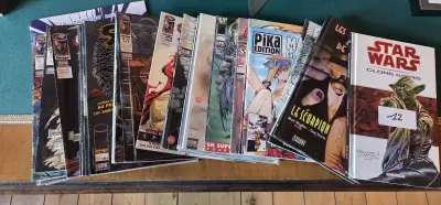Lot strips en comic books waaronder Star Wars Clone Wars en Le Scorpion lot 12 – kavel bij Goeiendeal, Jette