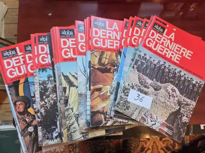 Lot historische tijdschriften van Alpha over de Tweede Wereldoorlog "La Dernière Guerre" lot 36 – kavel bij Goeiendeal, Jette