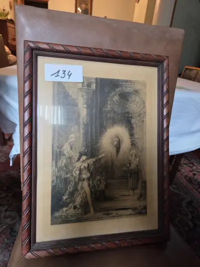 Gustave Moreau kader – kavel bij Goeiendeal, Jette