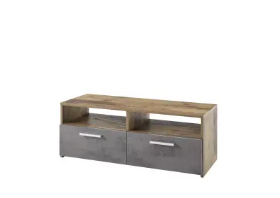 4 x tv-meubel Rana | 95 x 35 x 36 cm | Anthracite Oak-design – kavel bij Openbare Verkopen, Beveren-Leie