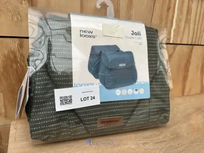 Dubbele fietstas NEW LOOXS – kavel bij VH Auctions