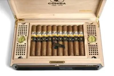 Humidor cohiba majestuosos 1966 – 50 aniversario – kavel bij Galerie Moderne, Elsene (Brussel)