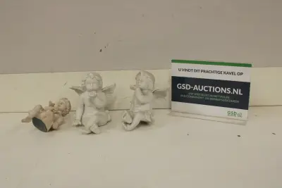 Set van d3 engelen beeldjes' – kavel bij GSD Auctions, Zoeterwoude