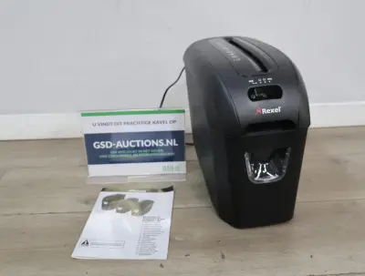 Rexel papierversnipperaar – kavel bij GSD Auctions, Zoeterwoude
