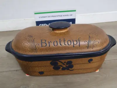 Brottopf broodbakvorm van aardewerk – kavel bij GSD Auctions, Zoeterwoude