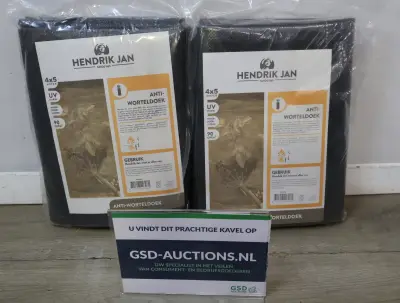 Hendrik Jan anti-worteldoek zwart – kavel bij GSD Auctions, Zoeterwoude