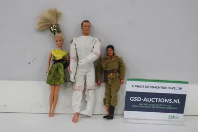 Set van 3 vintage poppen – kavel bij GSD Auctions, Zoeterwoude