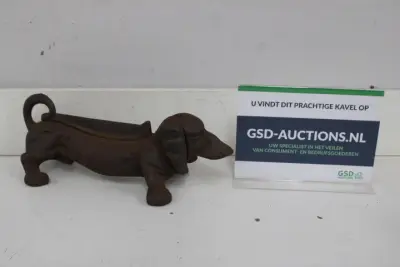 Gietijzeren teckel – kavel bij GSD Auctions, Zoeterwoude