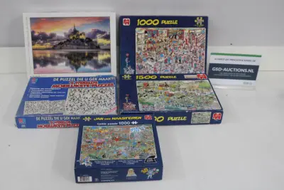 Diverse puzzels waaronder Jan van Haasteren – kavel bij GSD Auctions, Zoeterwoude