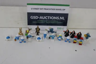Verzameling Smurfen figuren – kavel bij GSD Auctions, Zoeterwoude