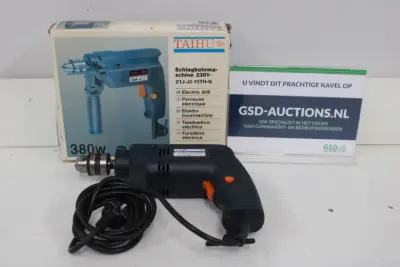 Taihu elektrische slagboormachine 380W – kavel bij GSD Auctions, Zoeterwoude