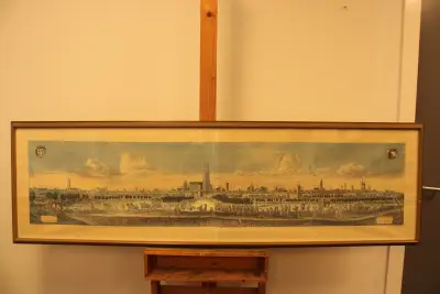 Ingelijst panorama van Utrecht – kavel bij GSD Auctions, Zoeterwoude