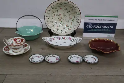 Mix van Porselein – kavel bij GSD Auctions, Zoeterwoude