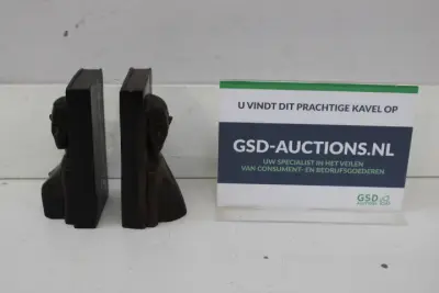 Boekensteunen - Afrikaanse Sculpturen – kavel bij GSD Auctions, Zoeterwoude