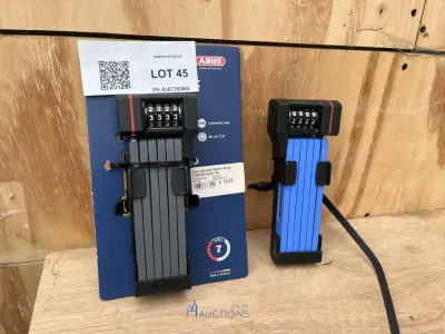 2 vouwsloten ABUS – kavel bij VH Auctions