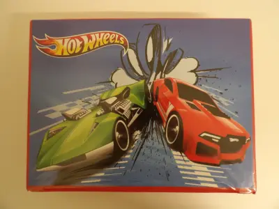 Verzameling speelgoedauto's in Hot Wheels koffer (1) – kavel bij De Kringwinkel, Leopoldsburg