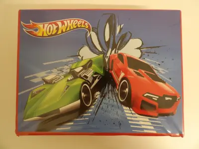 Verzameling speelgoedauto's in Hot Wheels koffer (3) – kavel bij De Kringwinkel, Leopoldsburg