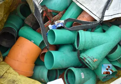 Set PVC-afvoeraansluitingen – kavel bij Clicpublic