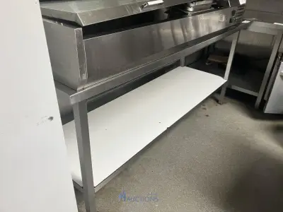 RVS werktafel – kavel bij VH Auctions