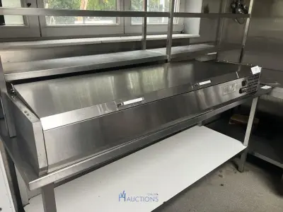 RVS saladette – kavel bij VH Auctions