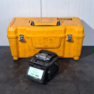 Fusielasmachine, Fujikura, 90S, t.b.v. glasvezel – kavel bij Onlineveilingmeester, Raalte
