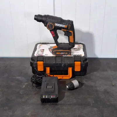 Accu boorhamer, Worx, H3 WX390 – kavel bij Onlineveilingmeester, Raalte