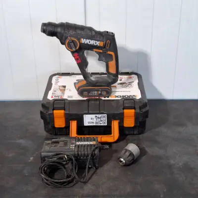 Accu boorhamer, Worx, H3 WX390 – kavel bij Onlineveilingmeester, Raalte