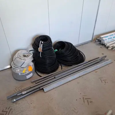 Partij flexibele buis en PVC buizen – kavel bij Onlineveilingmeester, Raalte