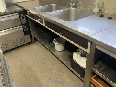 RVS spoeltafel – kavel bij VH Auctions