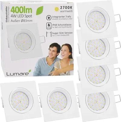 Lumare LED Inbouwspot (9 stuks) – kavel bij Openbare Verkopen, Brugge