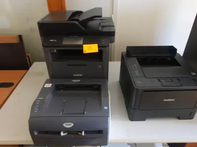 3x Diverse printer Brother – kavel bij Openbare Verkopen, Ruiselede